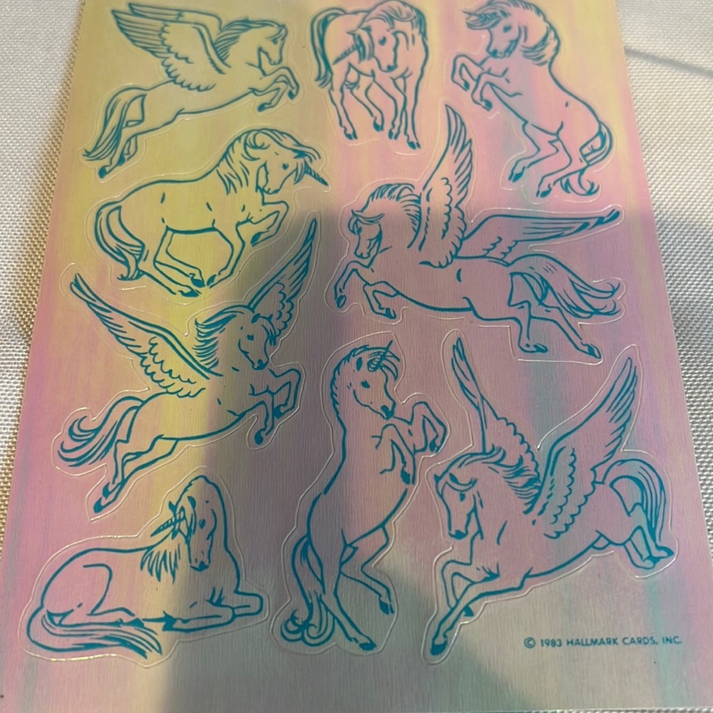 Hallmark Vintage Stickers